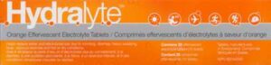 HYDRALYTE ELEC TAB ORNG -R-BC