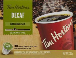 TIM HORT KCUP DECAF 30CT