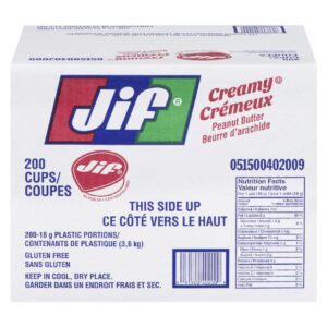 JIF PEANUT BUTTER CREAMY 18GR