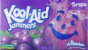 K AID JAMMERS GRAPE 10X180ML
