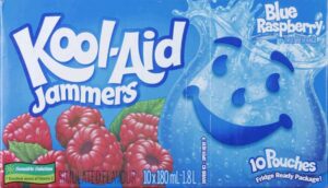 K AID JAMMERS BLUE RASP 10X180ML