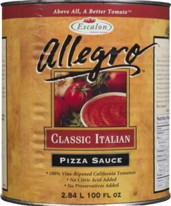 ALLEGRO SAUCE PIZZA ITAL. CLASSIC