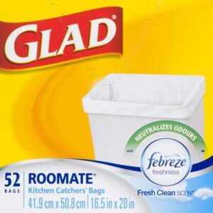 GLAD KIT CATCH WHT XSML 15L 17X20