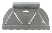 ADHESIVE SPREADER SAW NOTCH 9X1/8IN