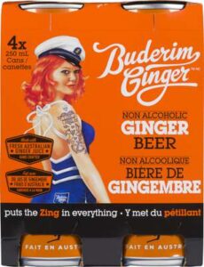 BUDERIM GINGER BEER 4X250