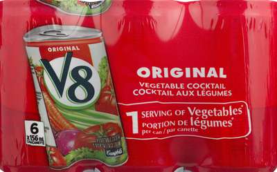 CAMP V8 VEG COCKTAIL-156 ML TIN