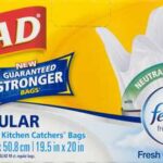 GLAD KIT CATCH WHT SML    25L 20X20