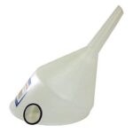Plastic automotive funnel 8 inch with built-in filter