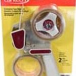 CARTON TAPE DISPENSER WITH TAPE