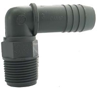 POLY ELBOW MPT 3/4-IN