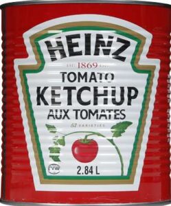 HZ KETCHUP BULK - TINS