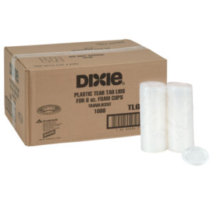 DIXIE LID TEAR TAB 6OZ