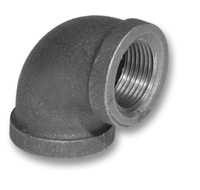 BLACK IRON ELBOW 90 DEGREE 1-IN