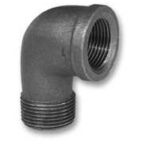 BLACK IRON STREET ELBOW 90 DEG 1/4