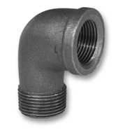 BLACK IRON STREET ELBOW 90DEG 1/2IN