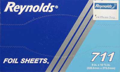 REYNOLD FOIL SHTS 9X10.75 IN