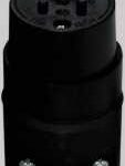 GROUNDING CONNECTOR BLACK 15A