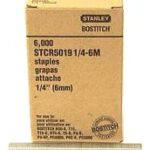 STAPLES HEAVY DUTY 1/4-IN 6000 PACK