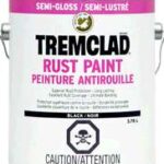 RUST PAINT GLOSS BLACK 3.78-L