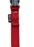 NYLON LEAD WITH HANDLE RED SIZE M