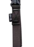 NYLON LEAD WITH HANDLE BLACK SIZE L