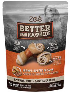MINI DOG BONES PEANUT BUTTER 10 PK