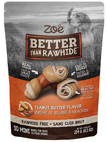 MINI DOG BONES PEANUT BUTTER 10 PK
