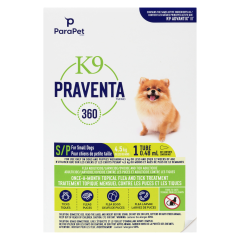 K9 PRAVENTA 360 FOR SMALL DOG