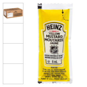 HEINZ MUSTARD PORTIONS 6ML