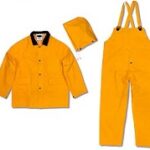 PVC RAINSUIT YELLOW SIZE XL