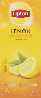 LIPTON TEA HERBAL LEMON