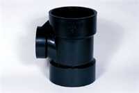 ABS TEE REDUCER 3 X 3 X 2-IN