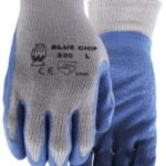 GRIPPER GLOVE BLUE SIZE L