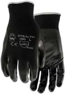GRIPPER GLOVE BLACK SIZE M