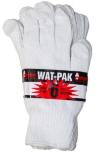 STRING KNIT GLOVE SIZE L 6 PACK