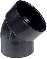 ABS ELBOW STREET 45 DEGREE 2-IN