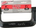 C CLAMP 6 X 3 1/2-IN