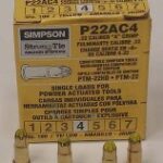 POWDER-ACTUATED LOAD YELLOW 100 PK
