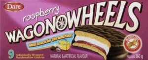 DARE WAGON WHEELS RASPBRY