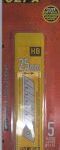 SNAP-OFF BLADE HEAVY DUTY 25-MM 5PK