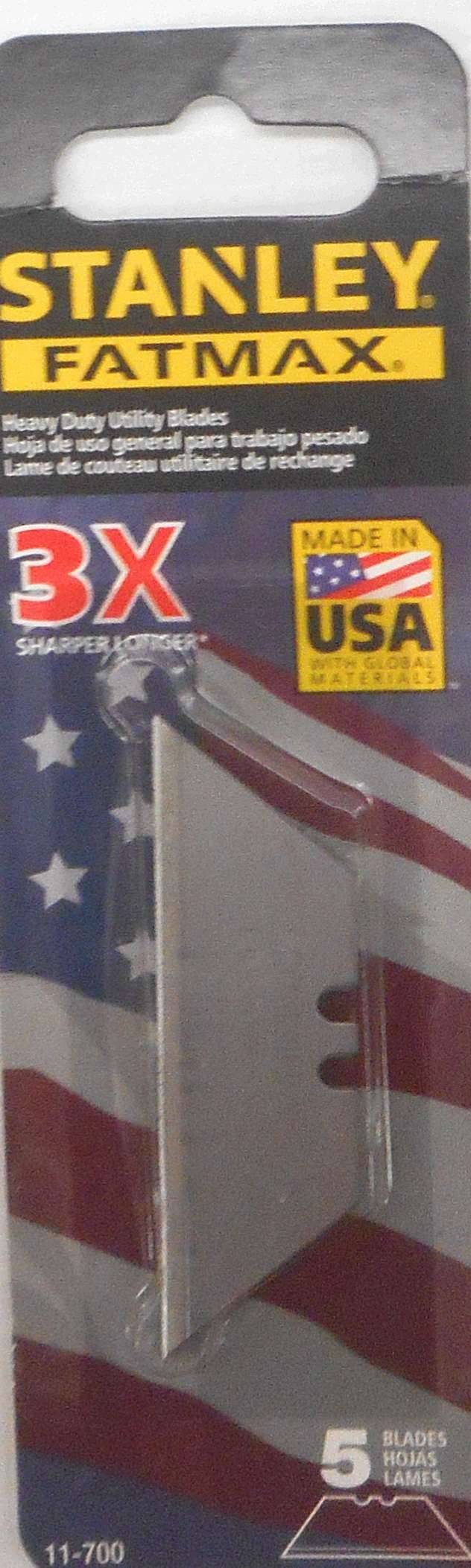 FATMAX UTILITY BLADE 5 PACK