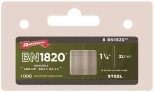 BRAD NAIL STEEL 1 1/4-IN 2000 PACK
