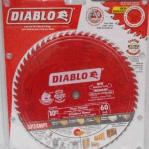 SAW BLADE FINE FINISH 10IN 60 TOOTH