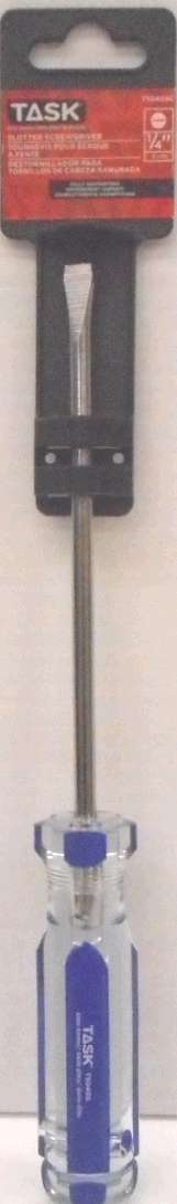 SCREWDRIVER SLOTTED 3/16-IN 6-IN