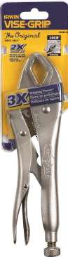 VISE-GRIP PLIERS CURVED JAW 10-IN