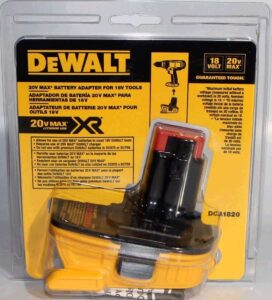 BATTERY ADAPTOR 18V/20V