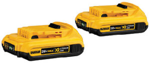 20V BATTERY LITHIUM ION 2AH 2 PACK