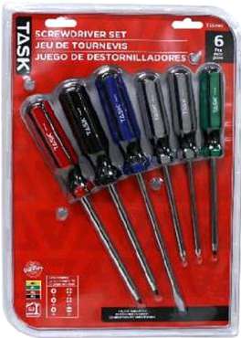 SCREWDRIVER SET 6 PIECE