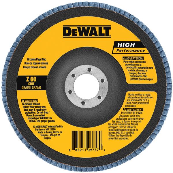 FLAP DISC ZIRCONIA Z36 T29 5-IN