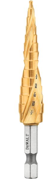 IMPACT STEP DRILL BIT 1/8 - 1/2-IN